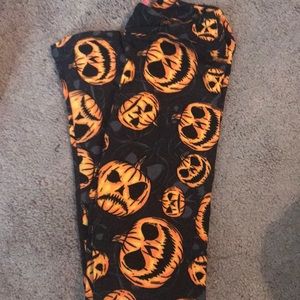 LulaRoe tween Halloween leggings